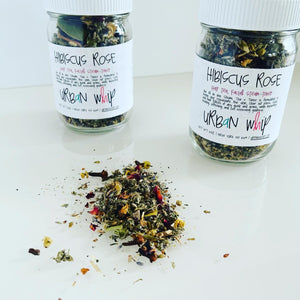 hAIR tEA fACIAL sTEAM + tONER | hIBISCUS rOSE
