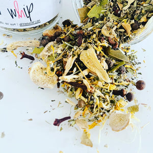 hAIR tEA fACIAL sTEAM + tONER | sPICED gINGER