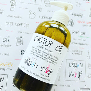 Womb Wellness | cASTOR oIL iNFUSION | Massage Oil