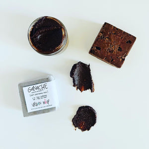 rASPBERRY cHOCOLATE | gANACHE 2 in 1 Deep Conditioning Hair + Body Clay Mask