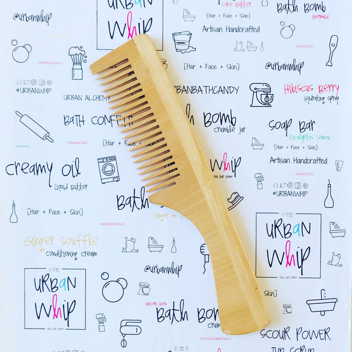 wOODEN hAIR cOMB | Natural Elegance for Healthy Hair