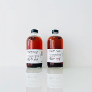 vINEGAR iNFUSION | bATH sOAK | sTRAWBERRY